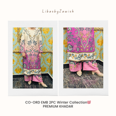 Winter fashion redefined: LiabsbyZawish stitched 2PC CO-ORD Premium Collection💯