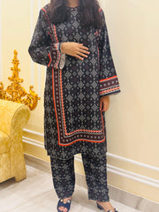 CO-ORD EMB 2PC Collection💯 PREMIUM Silky Lawn By Libasbyzawish