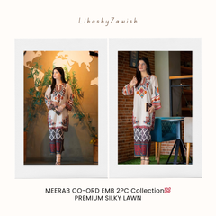 CO-ORD EMB 2PC Collection💯2 Piece Stitched Printed👗