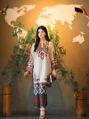 CO-ORD EMB 2PC Collection💯2 Piece Stitched Printed👗