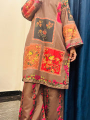 CO-ORD EMB 2PC Collection💯 PREMIUM Silky Lawn By Libasbyzawish