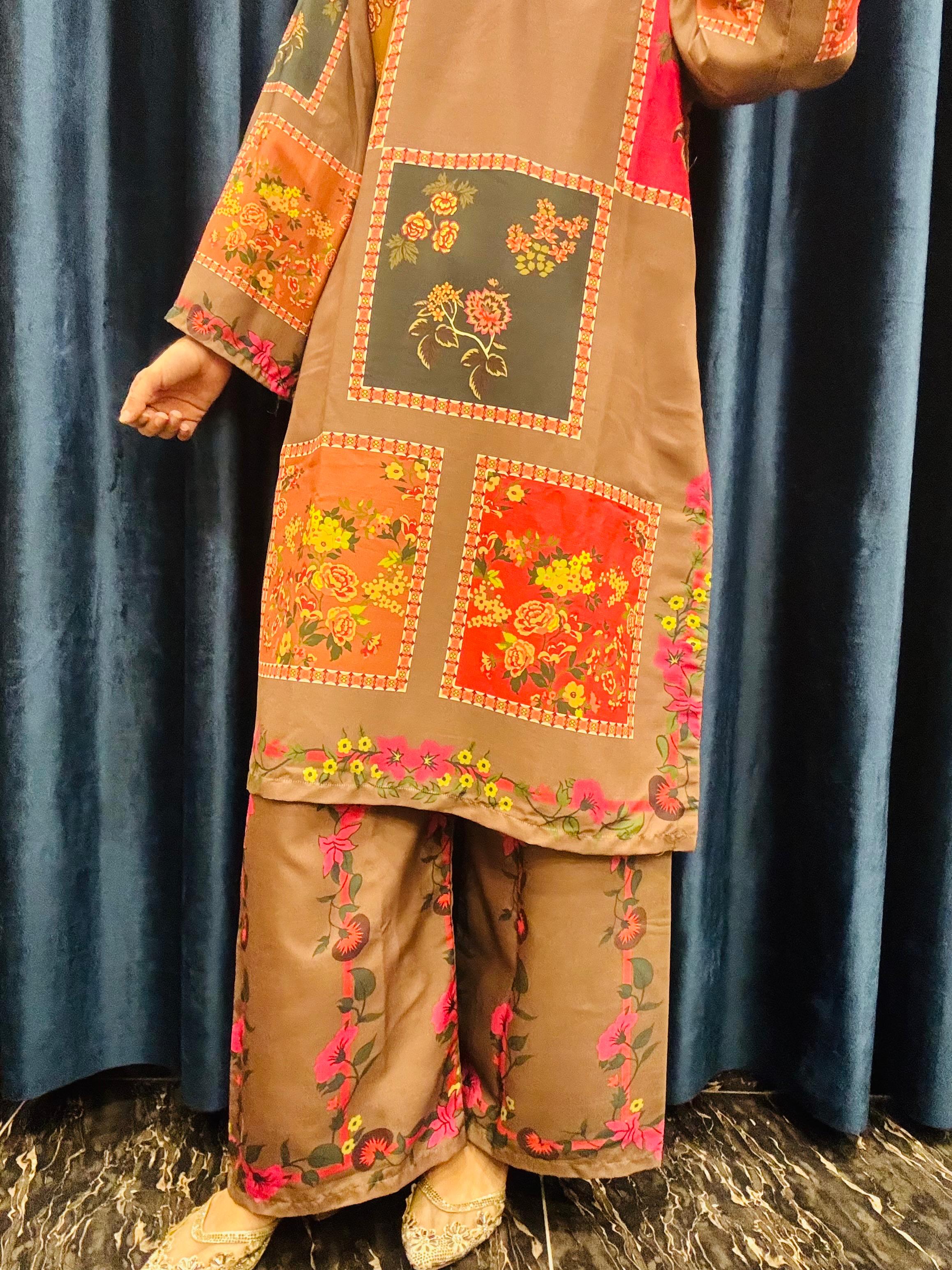 CO-ORD EMB 2PC Collection💯 PREMIUM Silky Lawn By Libasbyzawish