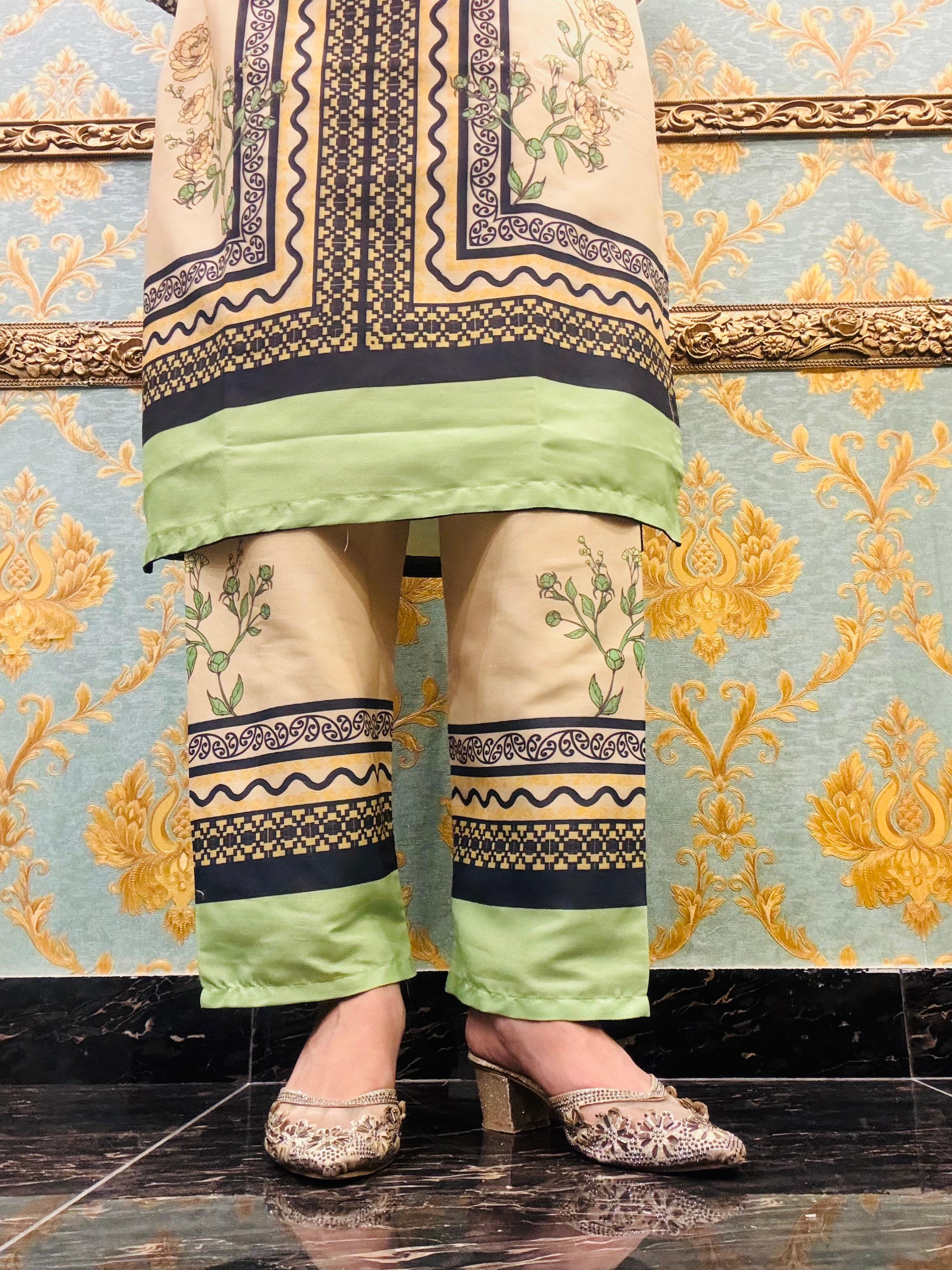 CO-ORD EMB 2PC Collection💯 PREMIUM Silky Lawn By Libasbyzawish